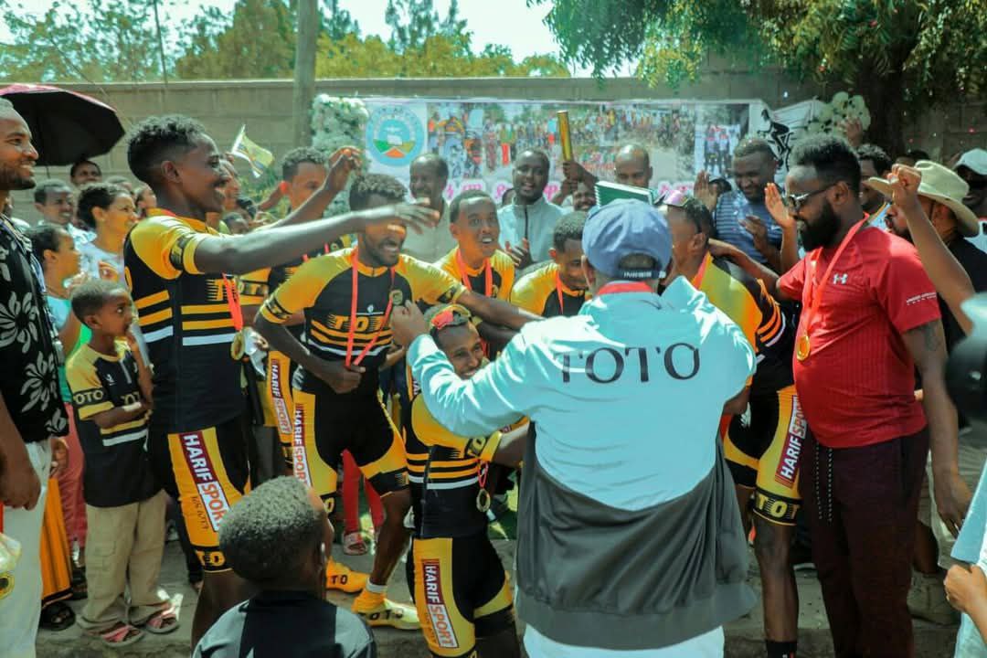 6ኛው መላው የድሬዳዋ ጨዋታ የብስክሌት  ውድድር በቶቶ ብስክሌት ክለብ አሸናፊነት ተጠናቀቀ